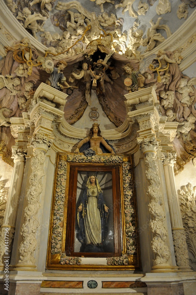 Fototapeta premium Bitonto (Bari) - San Domenico - Cappella dei Misteri - XVII sec.