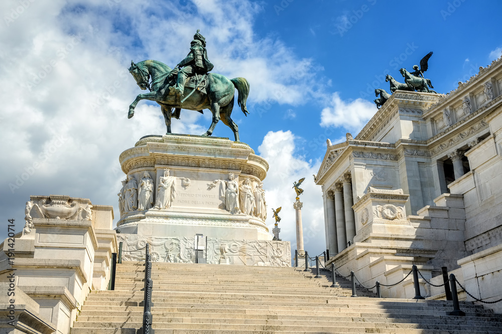 Monument of Vittorio Emanuele II, Rome, Italy