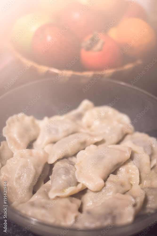 Pierogi, traditional polish food