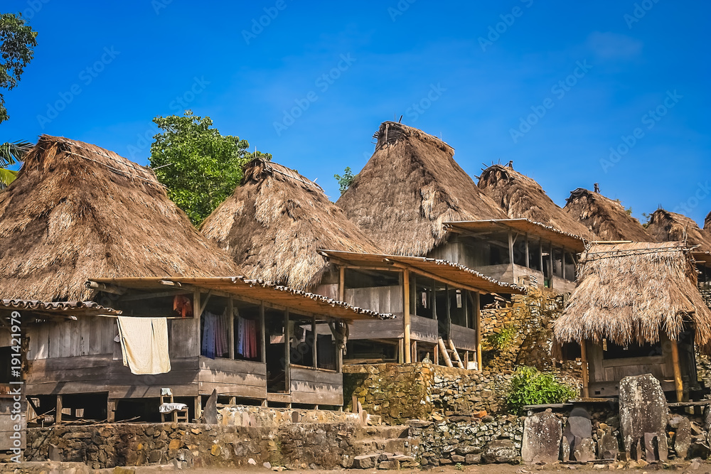 Bena Village in Flores Bena Village in Flores