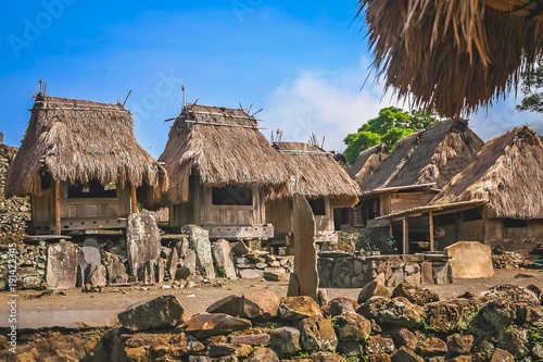 Bena Village in Flores photo