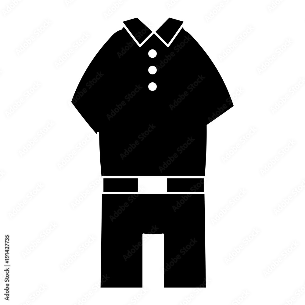 Naklejka premium elegant masculine costume icon vector illustration design
