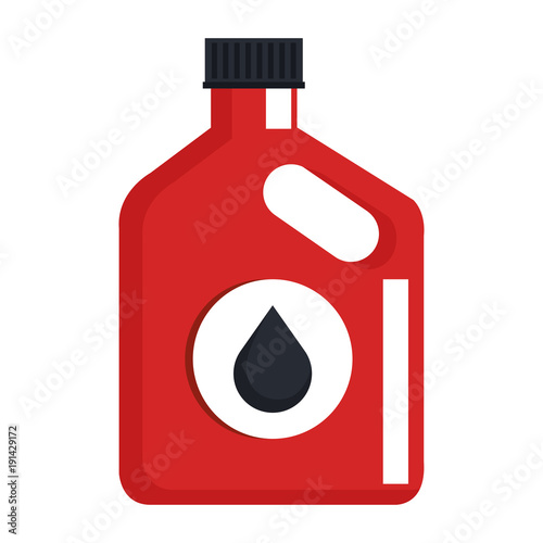 oil car bottle icon vector illustration design