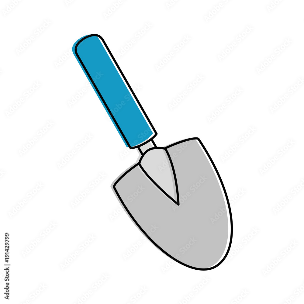 gardening shovel isolated icon vector illustration design gardening shovel isolated icon vector illustration design