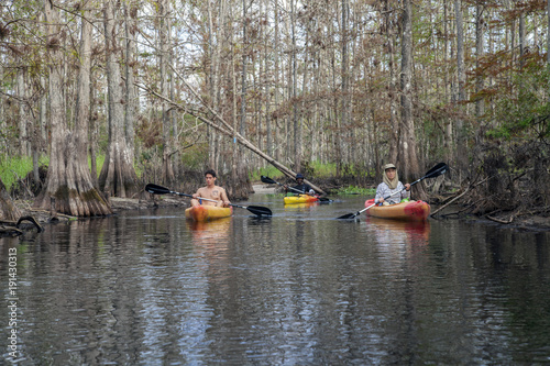 Kayaking on Fish Eating Creek, Florida
