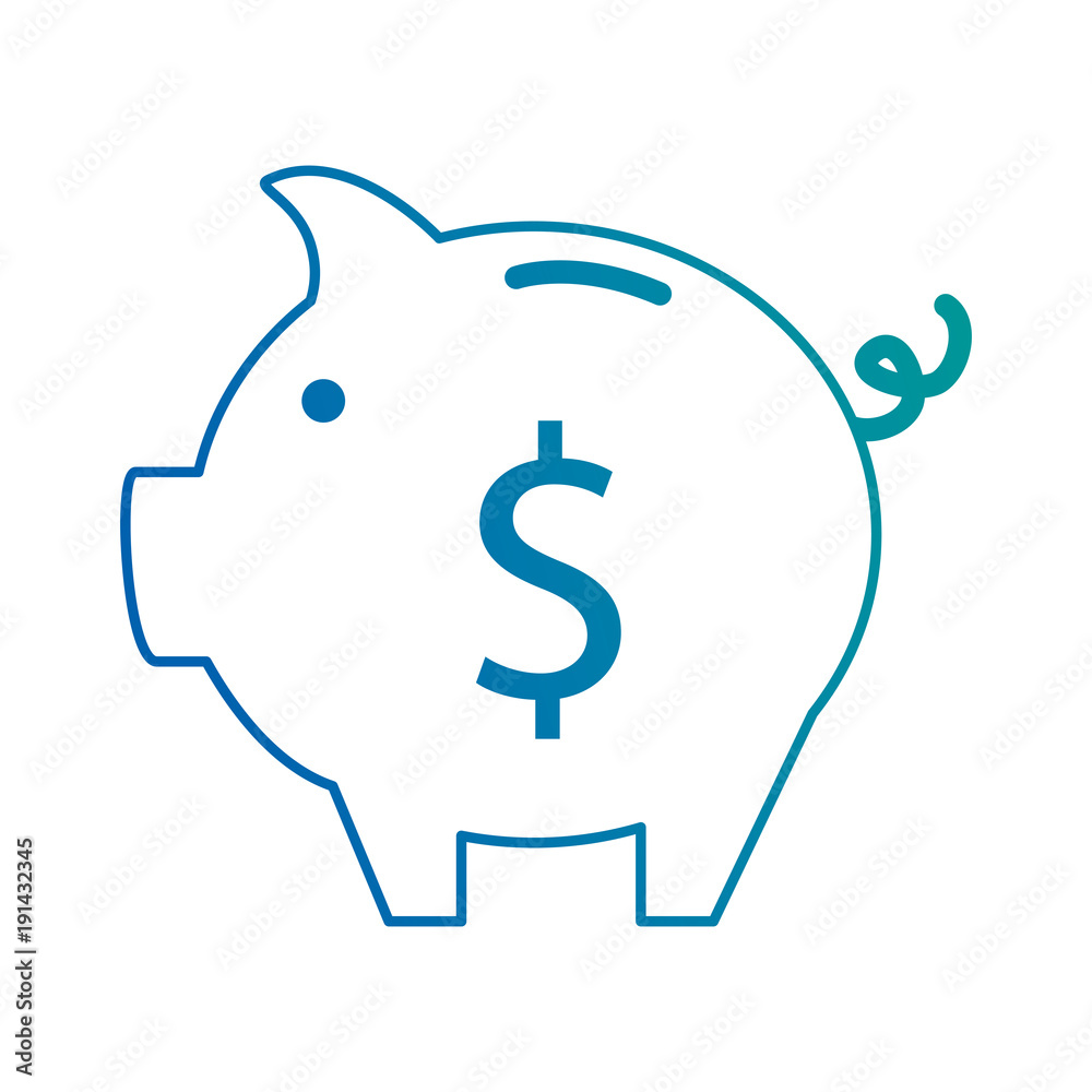 piggy savings isolated icon vector illustration design piggy savings isolated icon vector illustration design