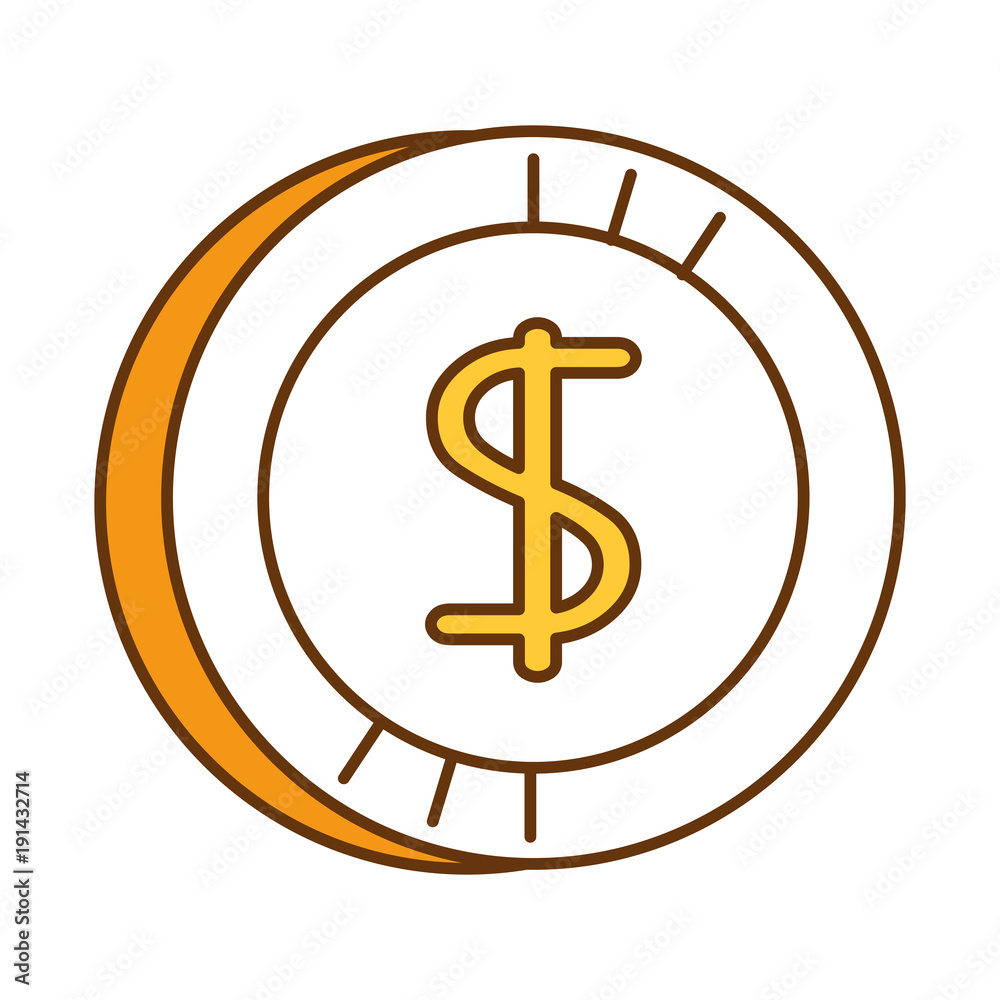 coin money isolated icon vector illustration design coin money isolated icon vector illustration design