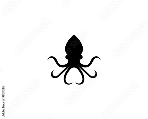 octopus logo icon vector template