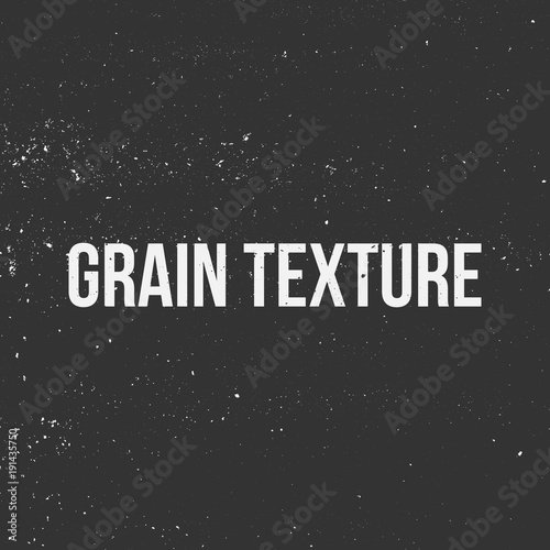 Grain Texture. Monochrome vintage Banner