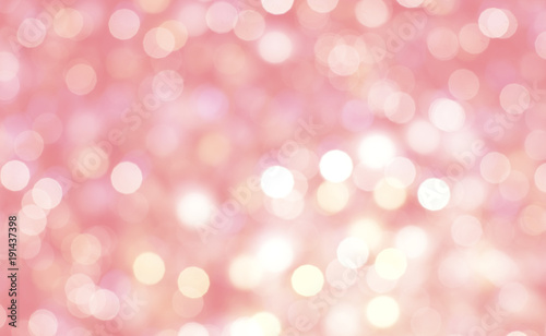 Abstract of bokeh pink pastel background.