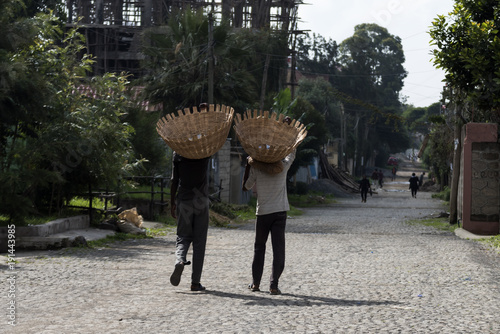 Ethiopian Street Sellers in Addis Ababa.