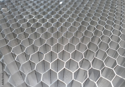 Aluminum honey comb use for automotive composite industry