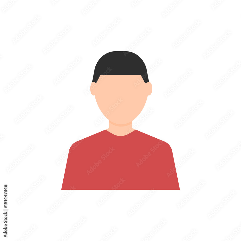 Human icon. Man. Vector illustration Human icon. Man. Vector illustration