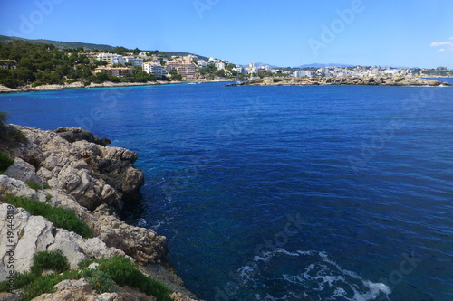 Cas Catal   illetes  localidad tur  stica perteneciente al municipio de Calvi   en la isla de Mallorca Islas Baleares  Espa  a 