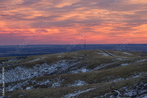 Green Mountain Sunset photo