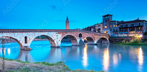 The famous roman Ponte Piet...