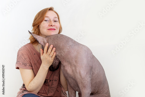 The dog regrets the owner on his hands