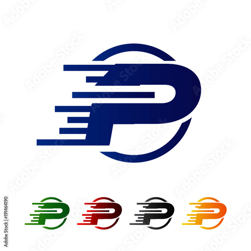 fast letter logo
