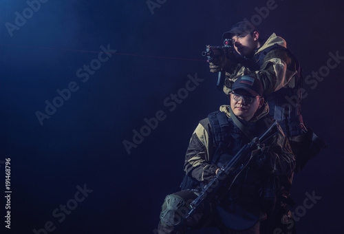 soldiers of the elite special purpose units © Антон Фрунзе