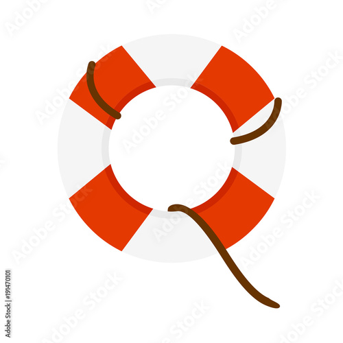 Emergency Lifesaver Buoy Illustrationf