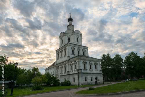 Church of the Archangel Michael in Andronikov Monastery, Moscow, Russia.