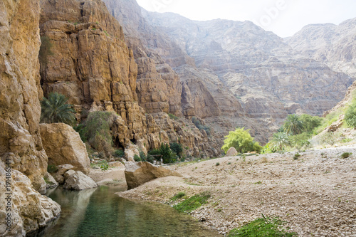 Wadi Shab in Oman