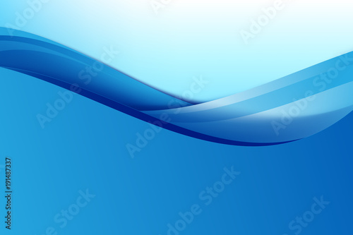 Abstract blue background dark curve 003