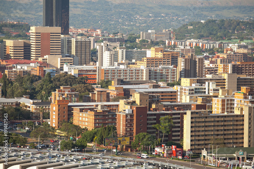 Pretoria cityscape. View of central Pretoria. photo