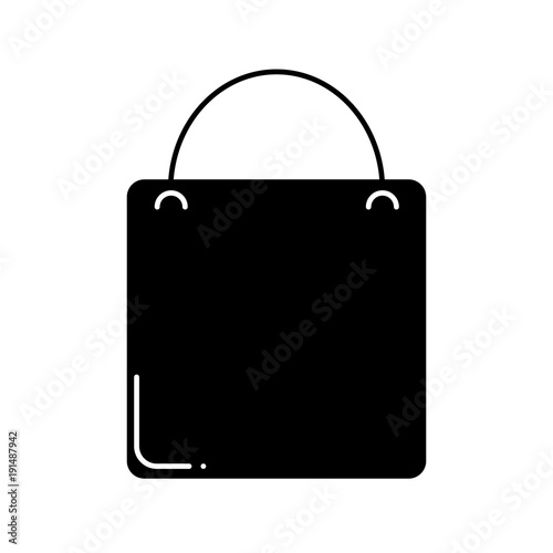 silhouette shopping bag market business to buy