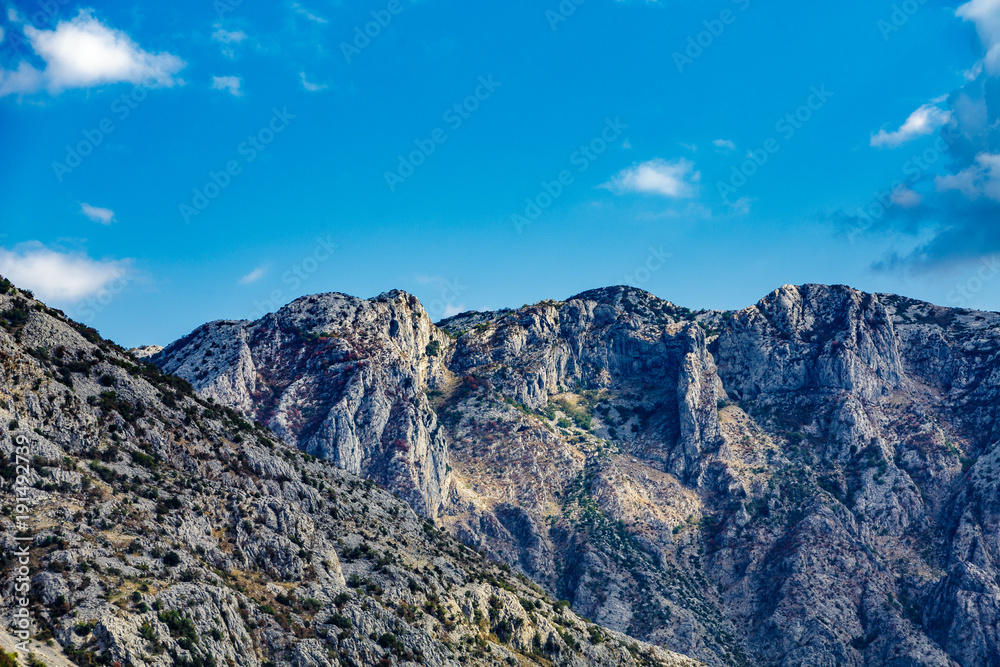 Mountain Peaks in Montenegro