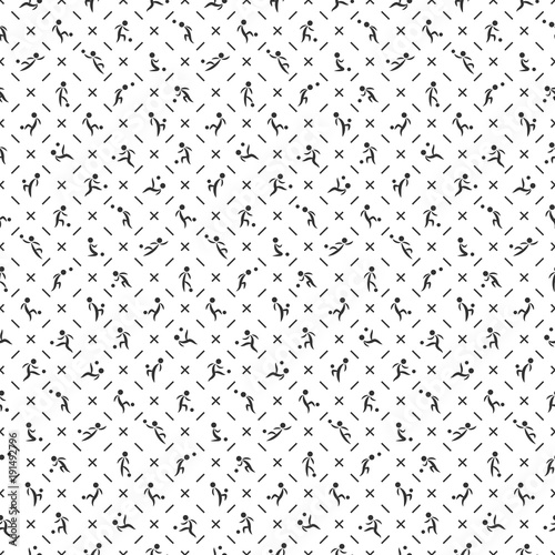 Abstract seamless soccer wallpaper pattern
