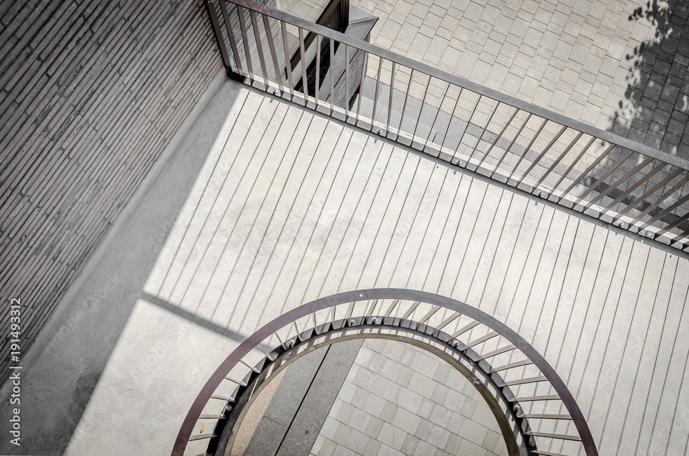 Fototapeta premium urbans and abstract curves and lines