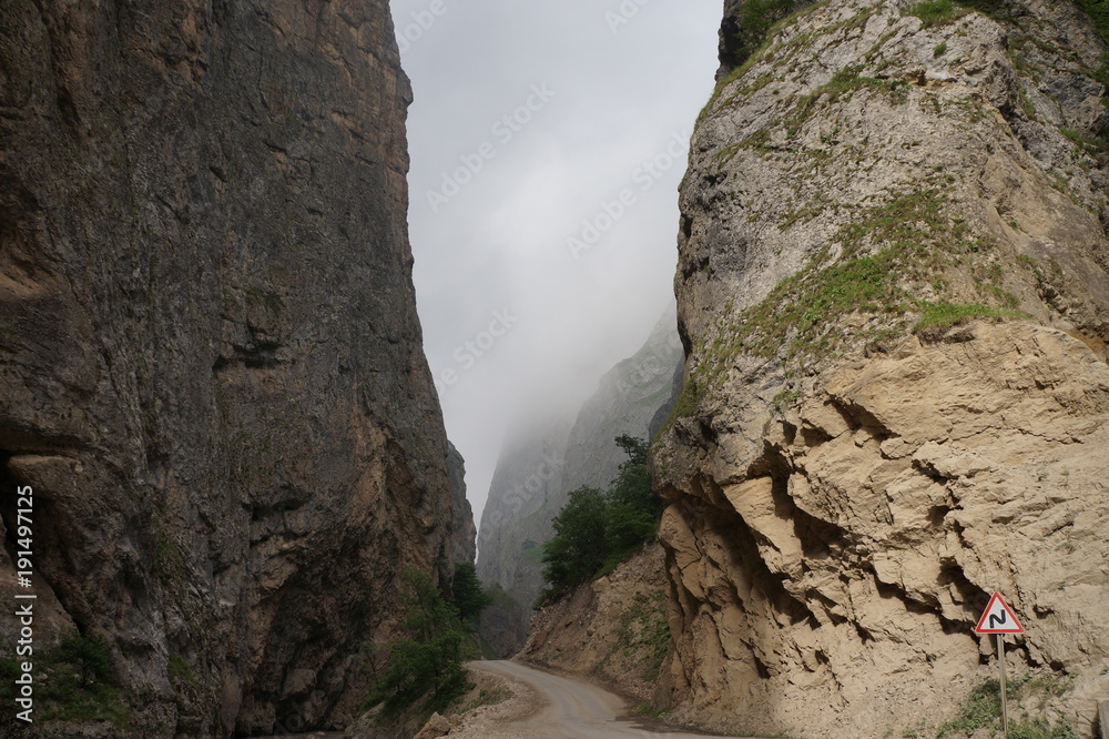 Xinaliq  the Great Caucasus mountain in Azerbaijan