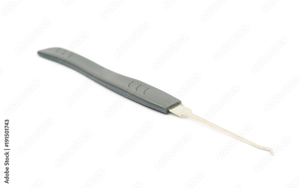 Lock picking tool isolated Lock picking tool isolated