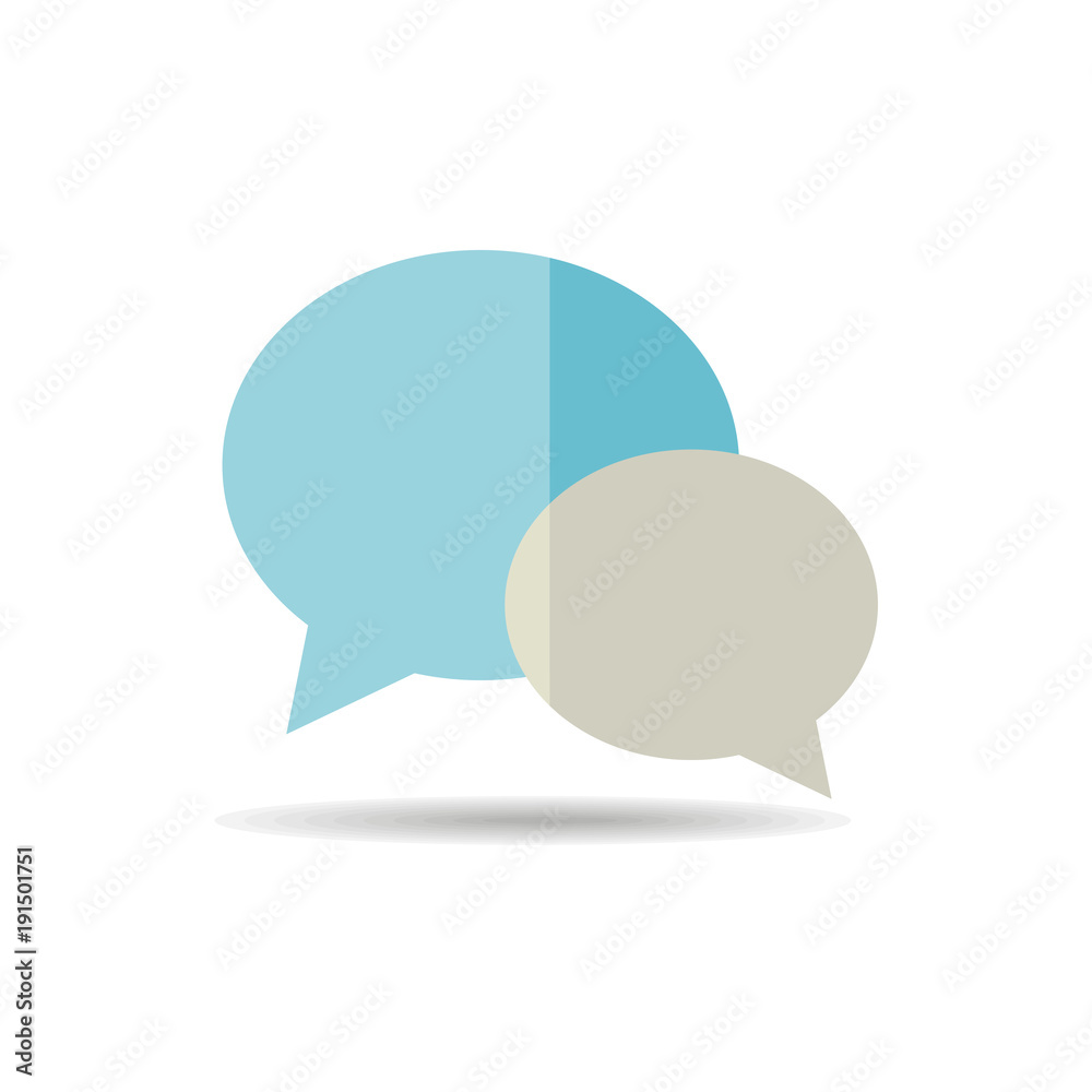 Chat speech icon vector Chat speech icon vector