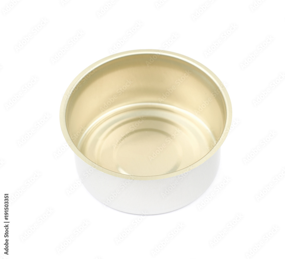 Metal tincan isolated Metal tincan isolated