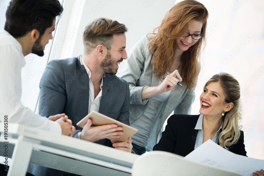 Business people conference in modern meeting room Business people conference in modern meeting room
