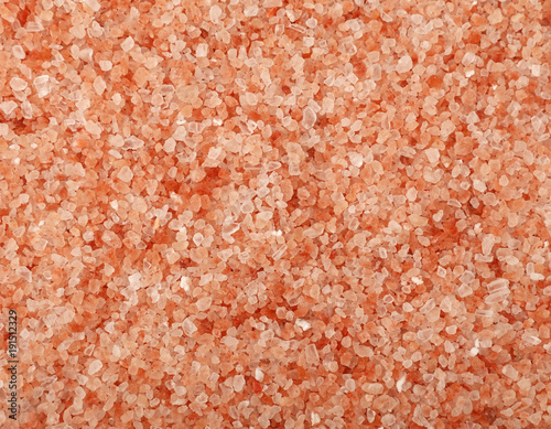 Close up background of pink Himalayan salt