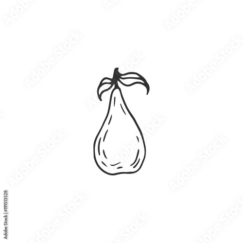 pear vector draw