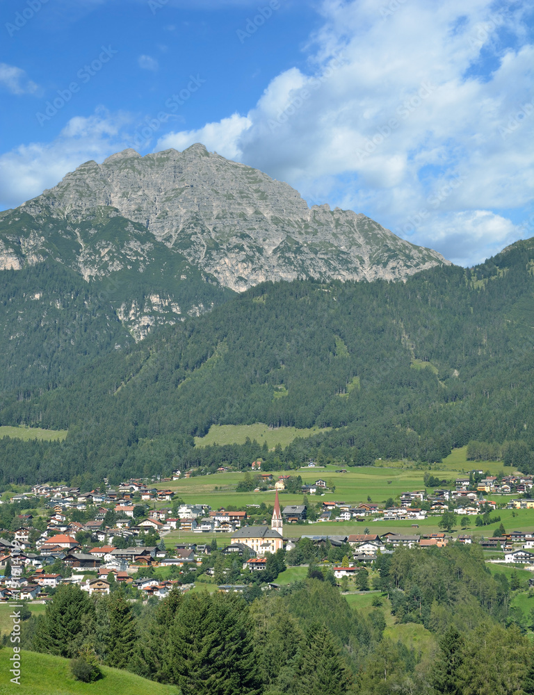 Urlaubsort Telfes im Stubai,Tirol,Österreich