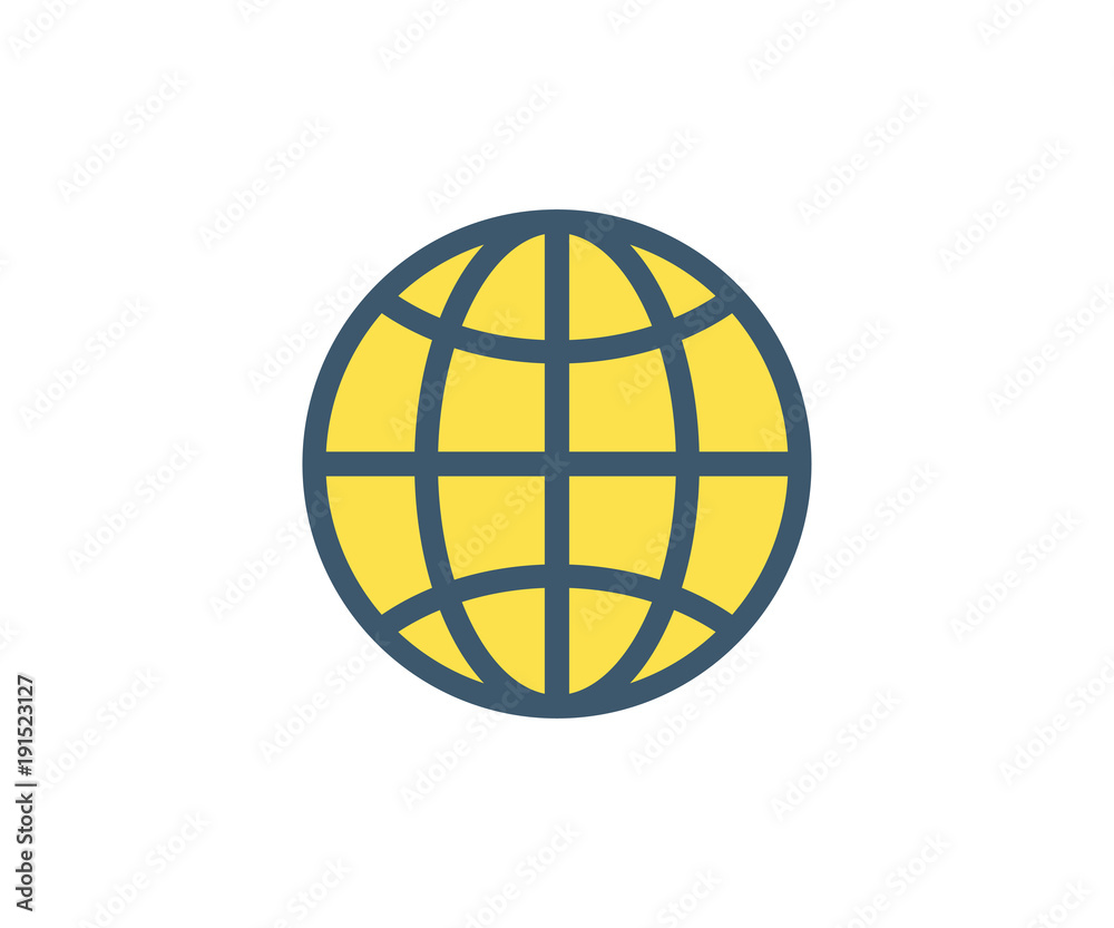 Web icon. Vector illustration in flat minimalist style. Web icon. Vector illustration in flat minimalist style.