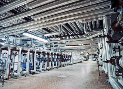 Thermal power plant room