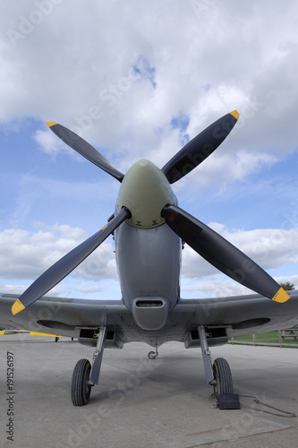 Spitfire front view