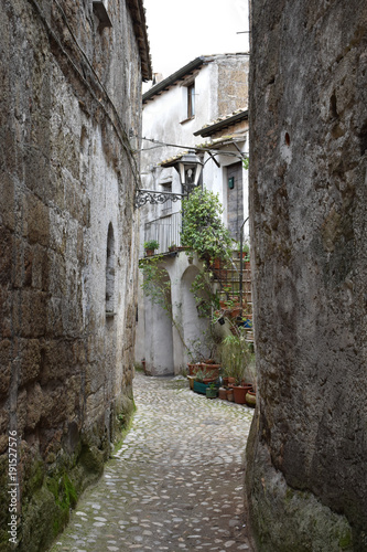Alley of the historical center 