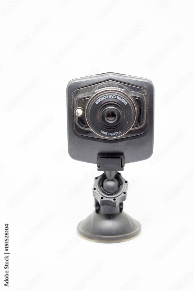 Black camera video for car. Black camera video for car.