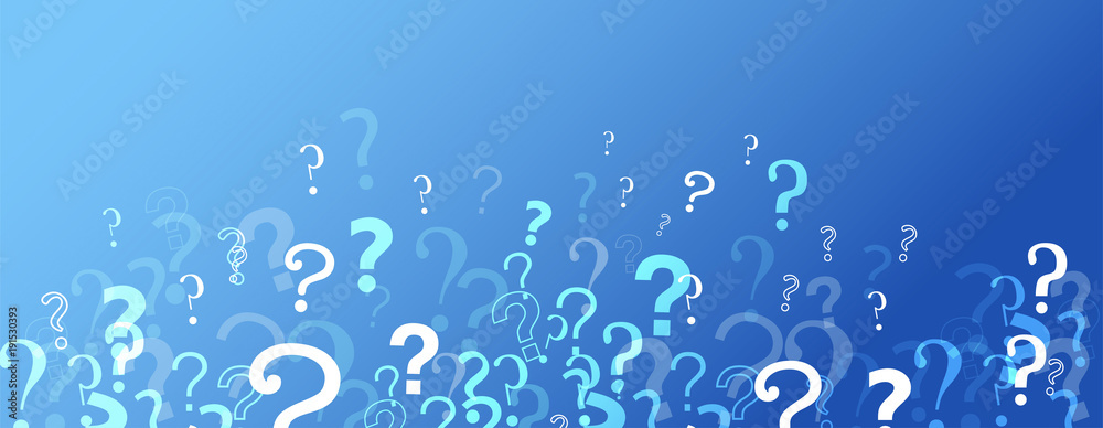 punti interrogativi, interrogativo, dubbi, sfondo
