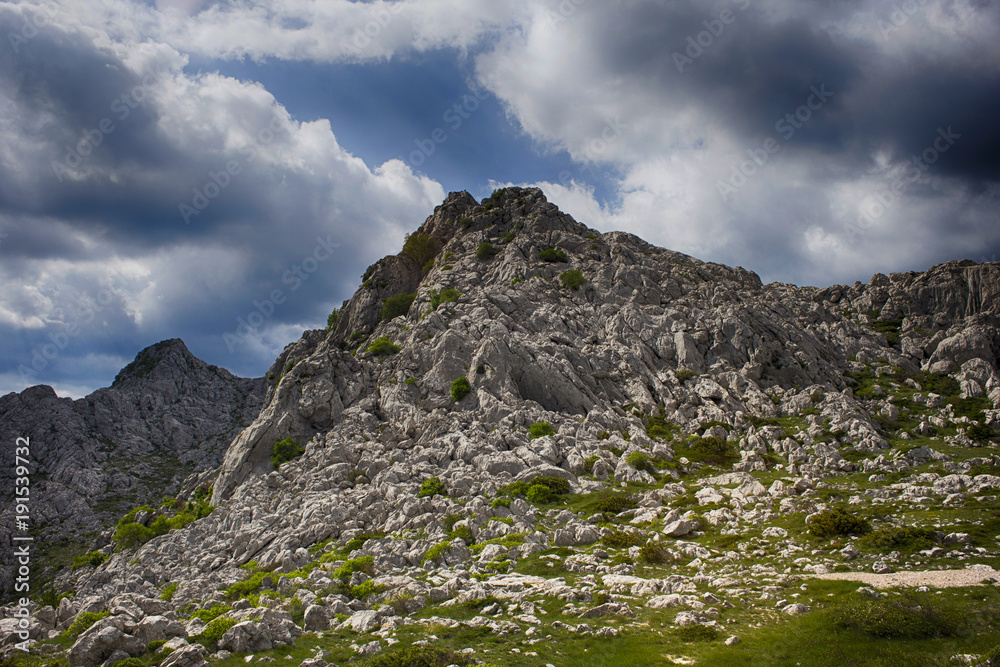 Velebit mountain landscape
