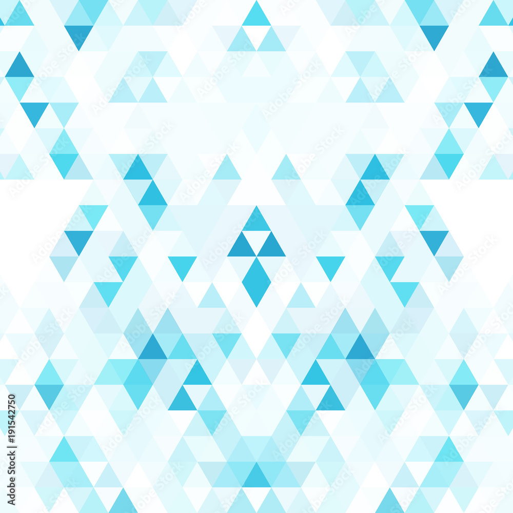 Abstract background with the texture of the triangles. White space for text.