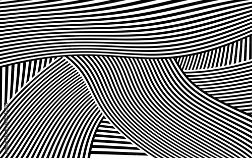 2676469 Zebra Design Black and White Stripes Vector