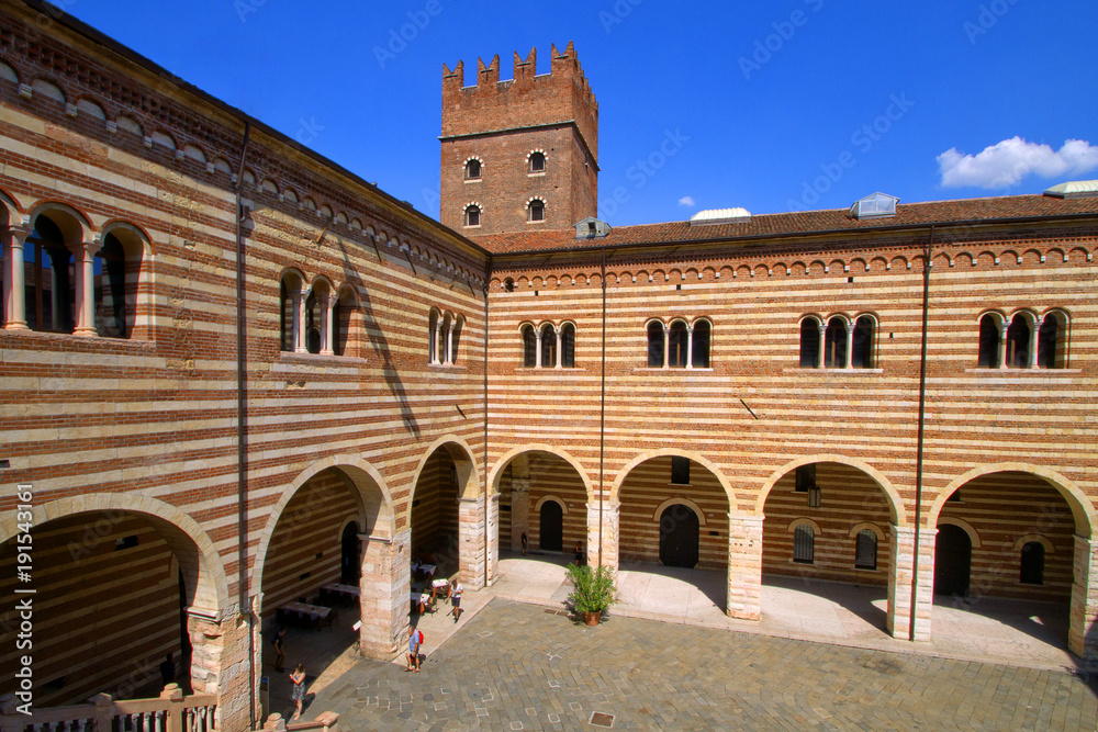 Verona, Palazzo della Ragione, Veneto, Italia